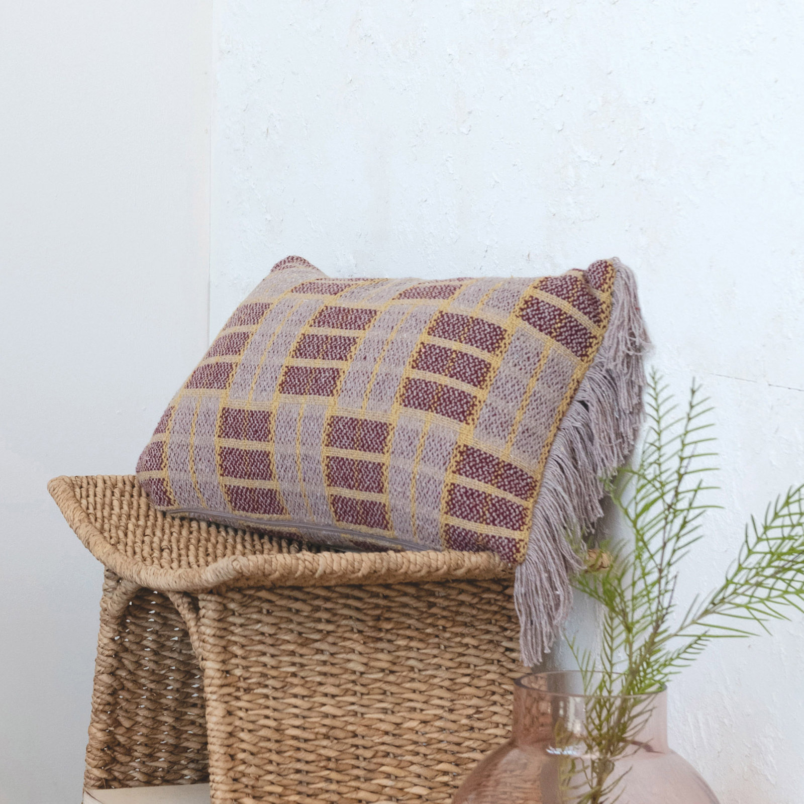 Esther 20" x 12" Throw Pillow