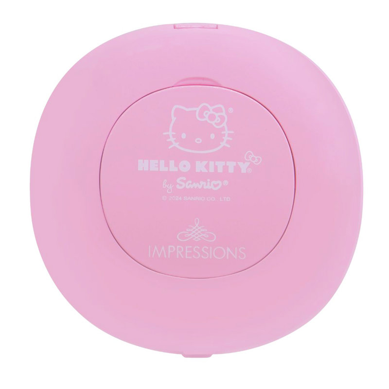 Hello Kitty Cozy LED Compact Mirror With Lights, Lighted Travel Makeup Mirror
