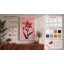Lily in Pink Botanical - Wrapped Canvas-1176305739-1176305742
