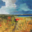 Peinture sur toile tendue wildflowers spring-20200250-64503955