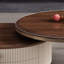 Table de bout innovante en noyer noir