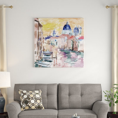«River City IV», peinture sur toile
