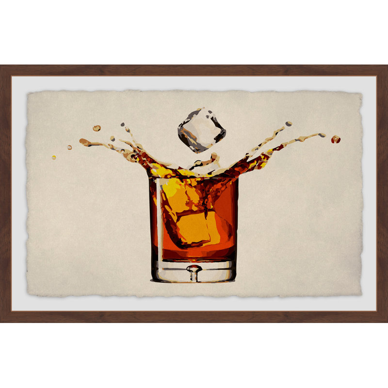 " Whiskey Splash " by Marmont Hill, 12" H x 18" W x 1.5" D
