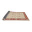 Tapis traditionnel rouge / beige Guage-2087259459
