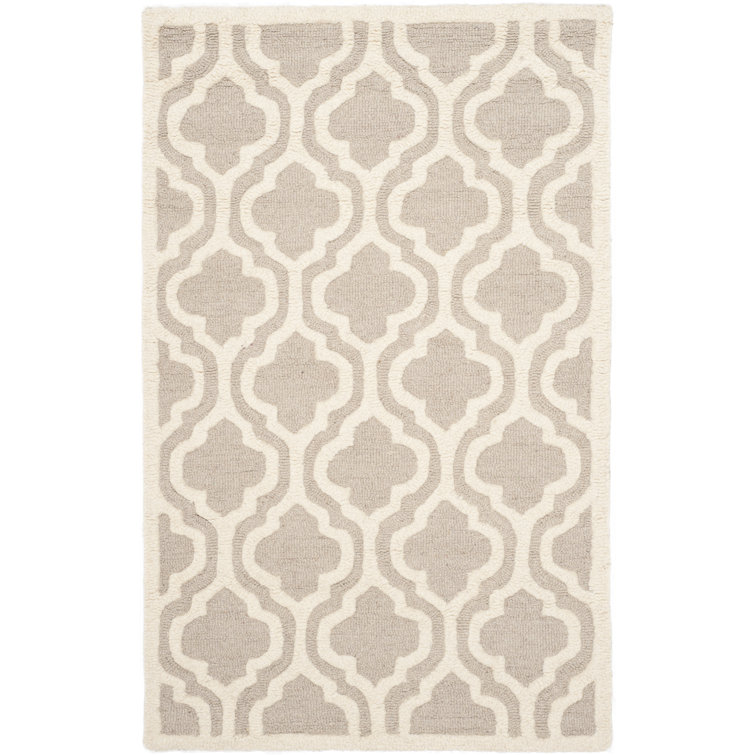 Cannen Hand Tufted Wool Geometric Rug