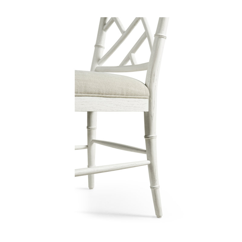 Saros Upholstered Dining Chair, Chalk White