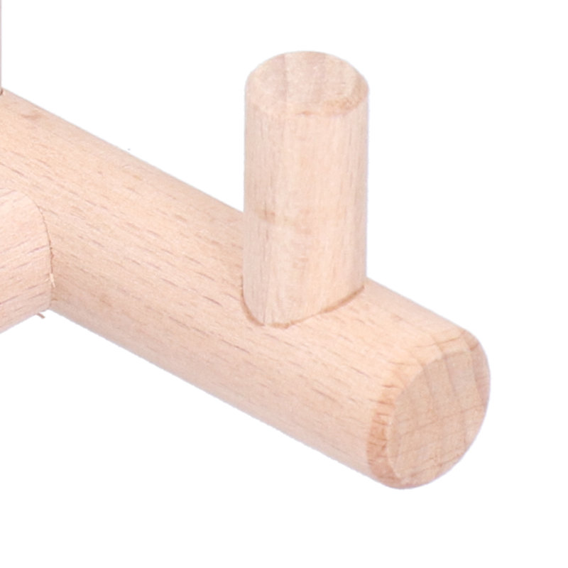 Ornement de bureau en bois, porte-assiettes moderne, décoration pour la maison ou une fête.