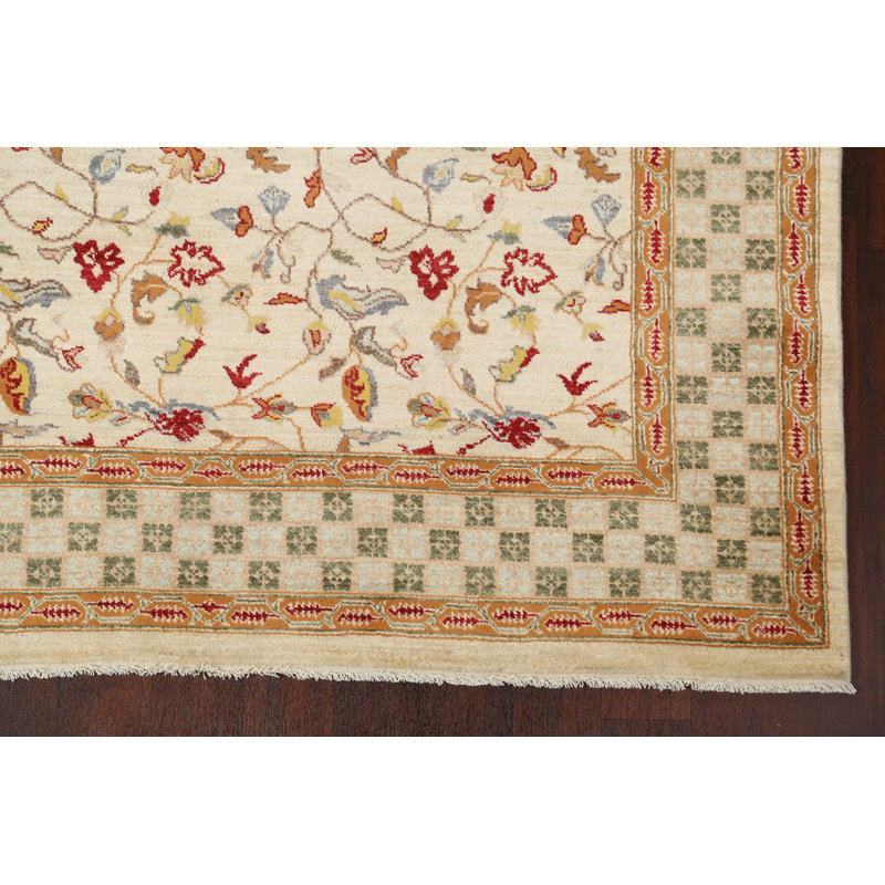 Tapis noué à la main One-of-a-Kind Raameen