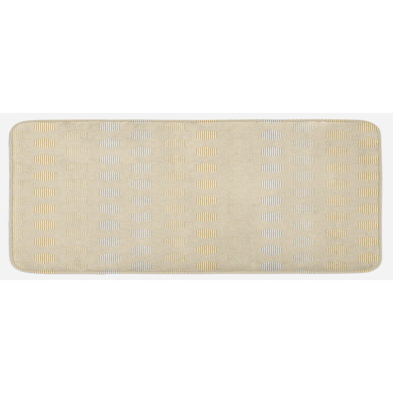 Modern & Contemporary Synthetic Kitchen Mat