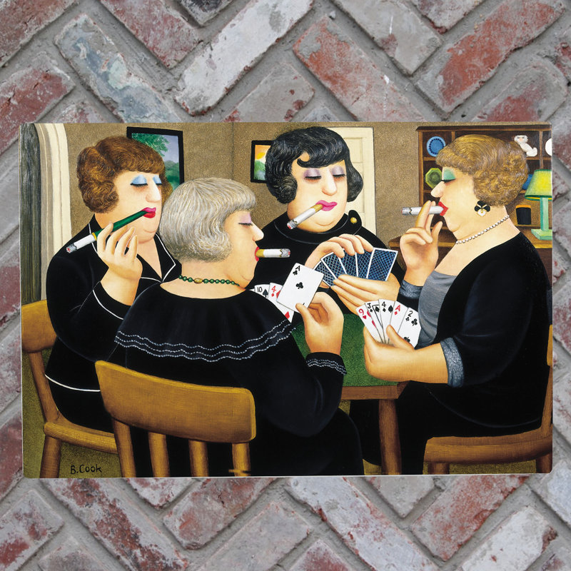BERYL COOK Traditional Entertainment Wall Decor on Ceramic