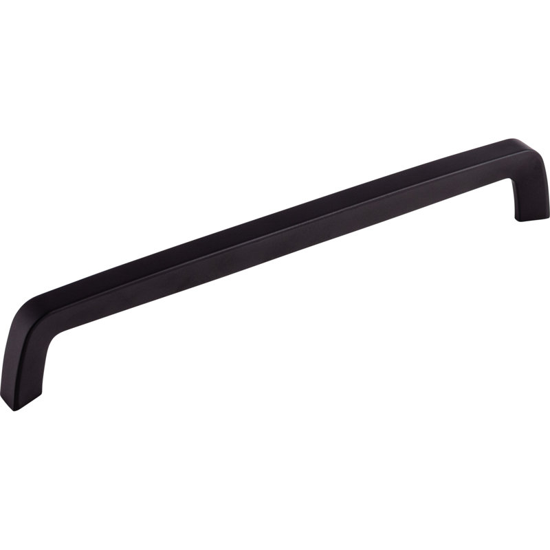 Tapered Bar Pull, Flat Black, 8 13/16" Center to Center