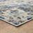 Helen Blue Floral Ornamental Medallion Area Rug-8024334