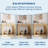47" Entryway Console Table, Wooden Behind Couch Table, Rectangular Narrow Long Sofa Table with Drawer for Living Room Hallway Entrance-1712338081