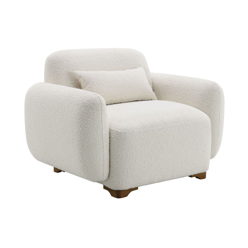 Chaise d'appoint pivotante, idéale pour le salon ou la chambre à coucher
