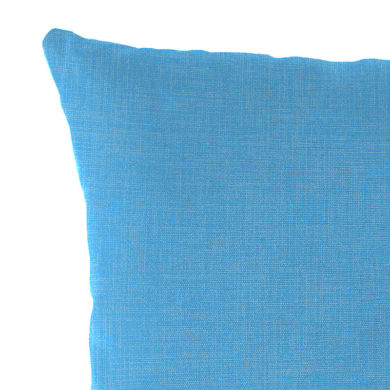 Sunbrella Outdoor Throw Pillow, Ice Blue