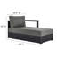 Ensemble de canapé modulaire d'extérieur 3 pièces Modway Tahoe-95616593-95616590