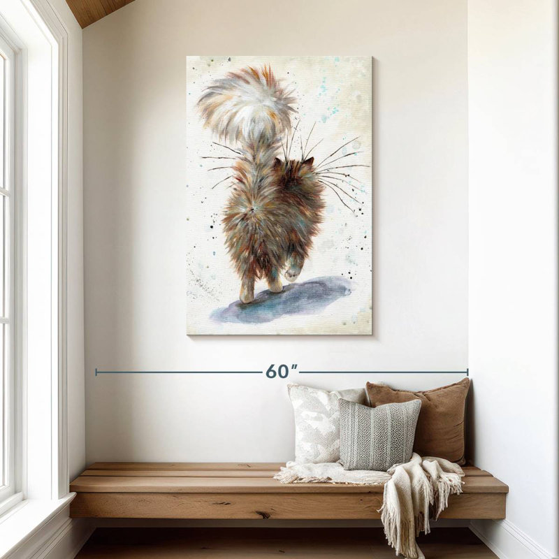 Brampt Fluffy Butt, 45" H x 30" W