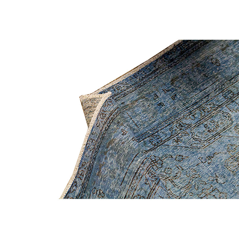 Ziegler Hand-Knotted High-Quality Blue Area Rug