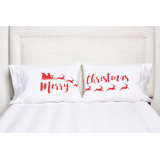 Merry Christmas Pillowcase Set