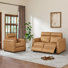Zero Wall 2-PC Power Reclining Living Room Set With USB & Type C