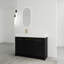 Ensemble de meuble-lavabo autoportant de 48 pouces avec lavabo en résine et porte à fermeture douce