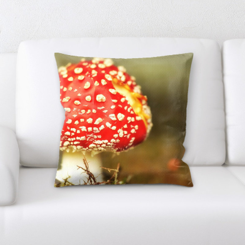 Coussin champignon champignon