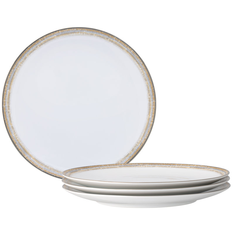 Ensemble de 4 grandes assiettes Noritake Raylan, 10,50 po