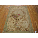Antique Tapestry French Knotted Rug