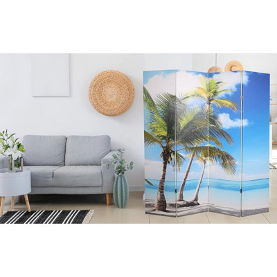Eli room divider, double-sided digital printing
