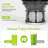 Touchscreen Slow Masticating Cold Press Juicer: 5.4" Wide Chute, Reverse, No Jam, Easy-Clean, Stainless Steel