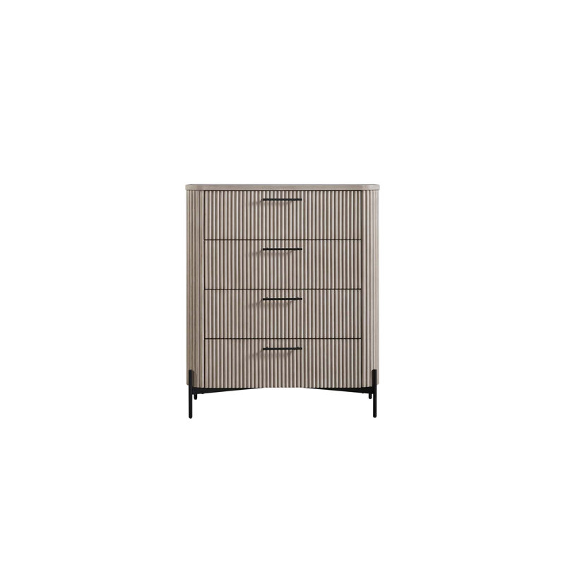 4 Drawer Chest, taupe