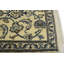 Tapis noir / brun en laine noué à la main de conception unique 2 pi 2 po x 4 pi 6 po années 2000 Shalon