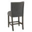 Tabouret de comptoir 24 po avec têtes de clou Arlene-28071437