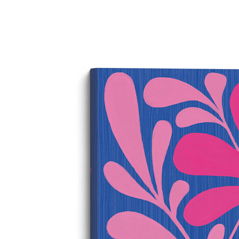 «Funky Modern Floral» par Cat Thurman Designs, reproduction d'art, L 30 x H 40, Ne s’applique pas, Toile non encadrée