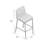Lotie Upholstered Faux Leather Counter Stool-800998893