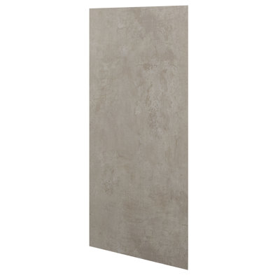 Panneau de pierre composite en plastique et pierre 0,157 po x 47,244 po x 102,362 po marbre