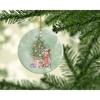 2.8'' Ceramic Hanging Figurine Ornament