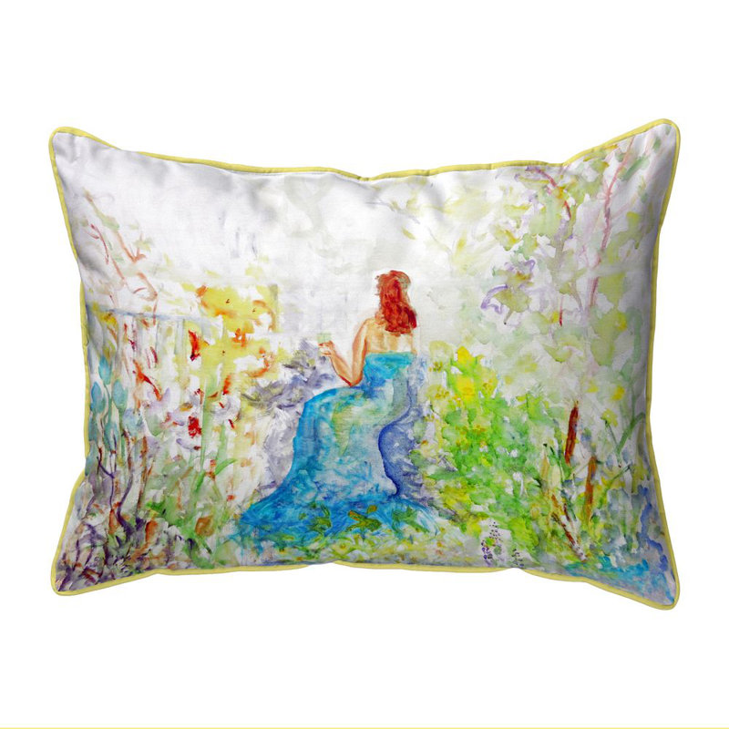 Outdoor Throw Pillow, 20" H  x 24" W
