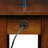 Wilfredo Solid Wood Lamp Table in Medium Oak