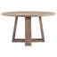 Tanya Round Solid Wood Dining Table-452598557