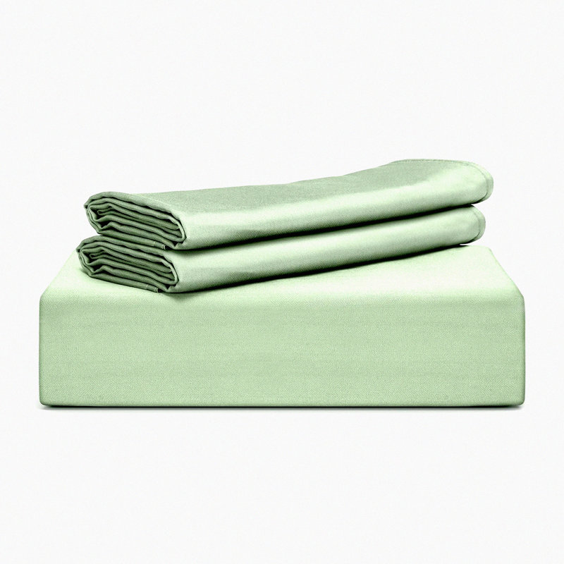 CoolBamboo SilkTouch Twin Duvet Set - 400TC, Anti-Static Nude - Includes 1 Pillow Sham - Cooling Bamboo Bedding - 2 Pieces