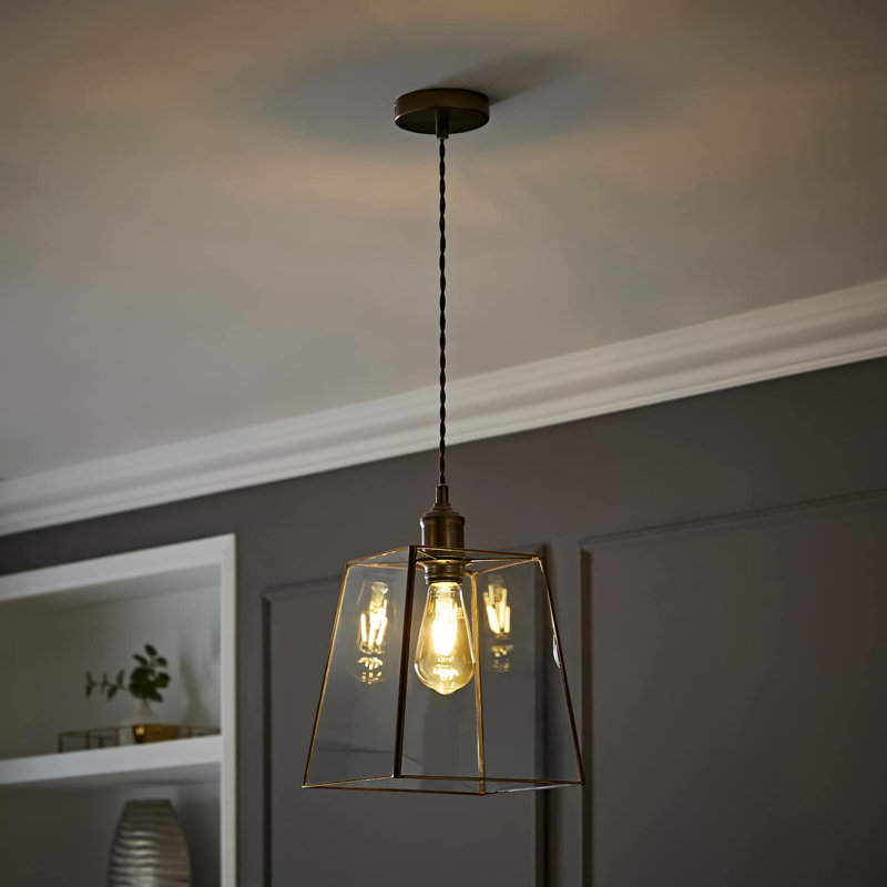 Alexeah 1 - Light Brushed Brass Pendant