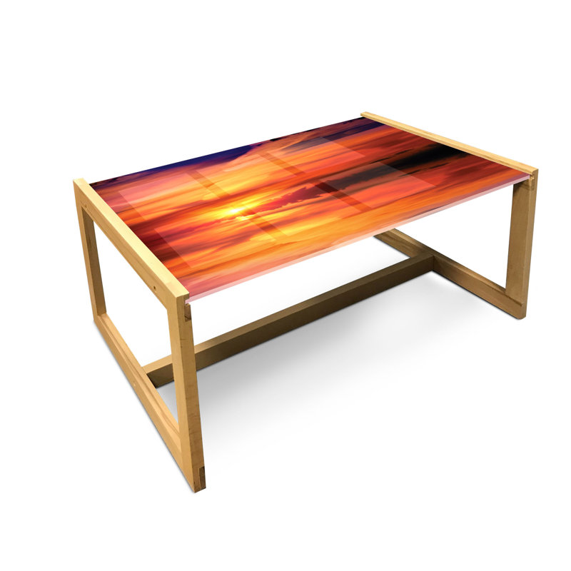 Jacorie Sled Coffee Table, 90cm H x 62cm W x 40cm D