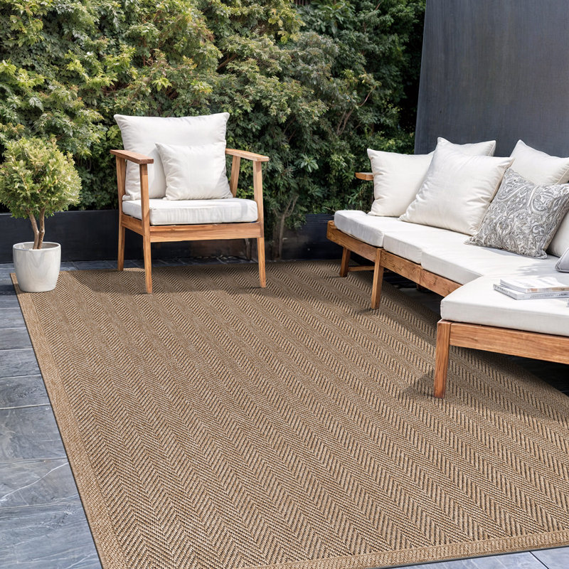 Easy Jute Indoor Area Rug, Rectangle 8' x 10'