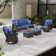 Tojuana 5 - Person Patio Conversation Sets with Cushions