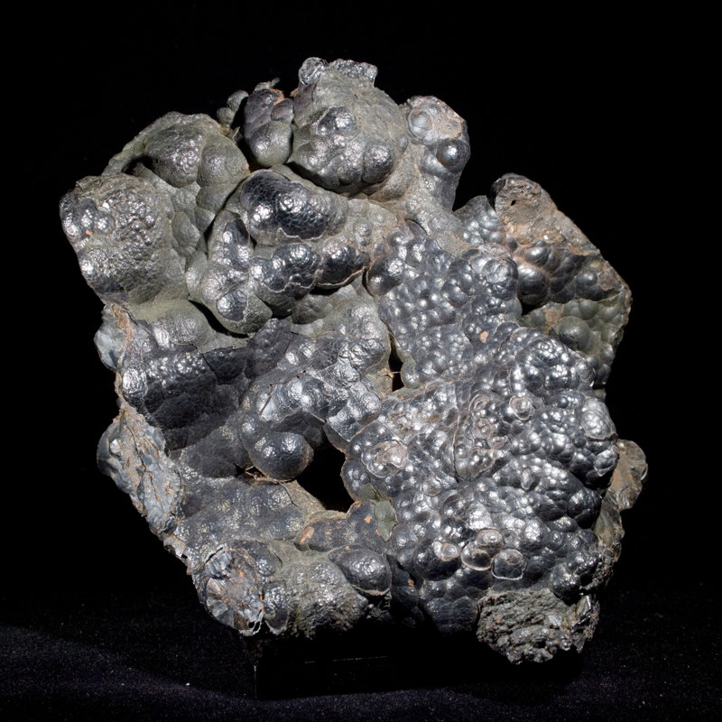 Hématite noir brillant