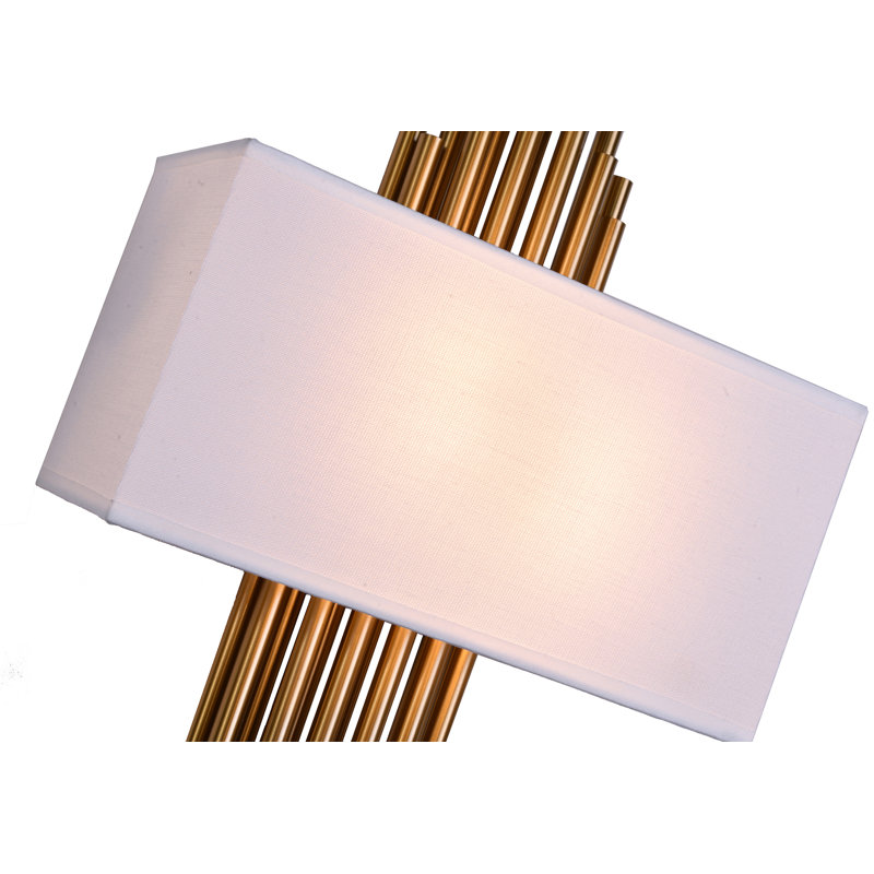 Transitional 1 Light Gold Wall Sconce