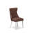 Dallas Parsons Dining Chairs - Button Tufted Nailhead Trim Burgundy Polyester Fabric Padded Chairs, Set of 2, Wirebrushed Bright Linen white-888517074