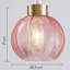 21 cm H Round Glass Pendant Shade ( Clip On )-92072711
