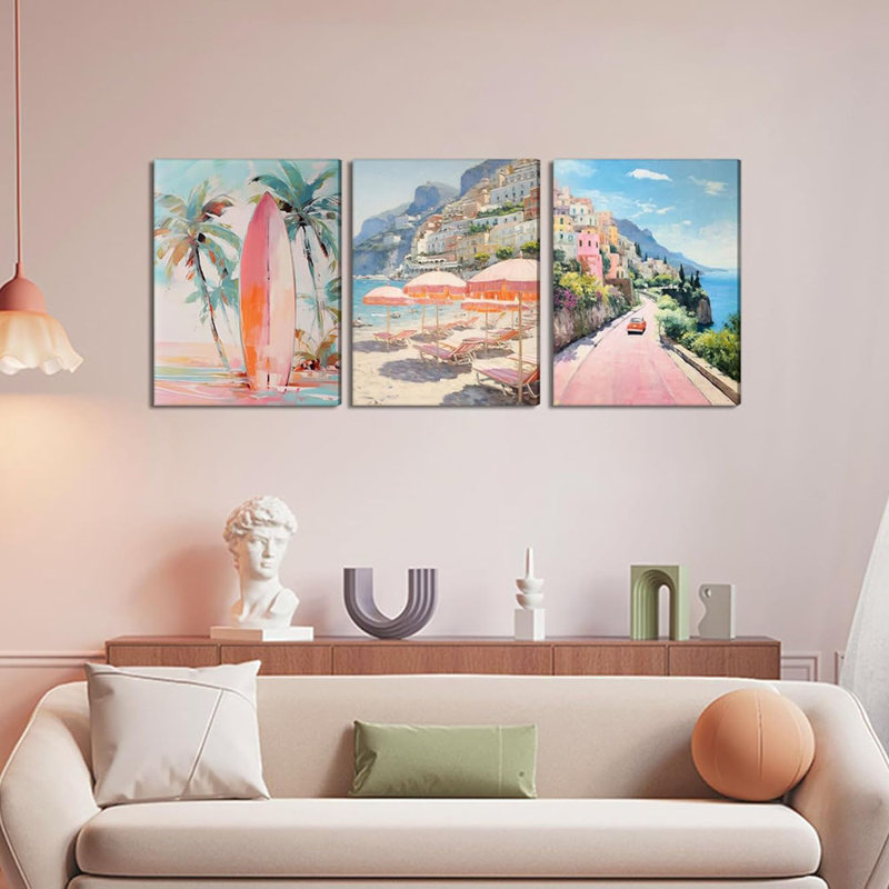 3 Piece Wrapped Canvas Print